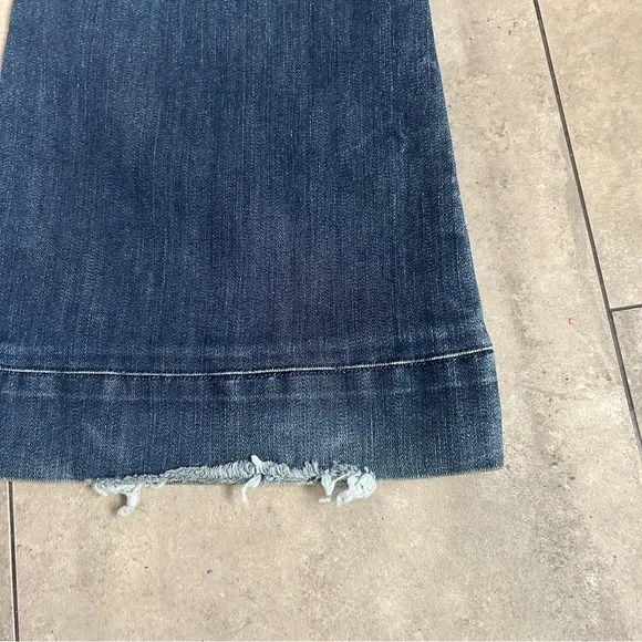 J Brand love story dark wash flare denim mid rise jeans 30 - Picture 7 of 7